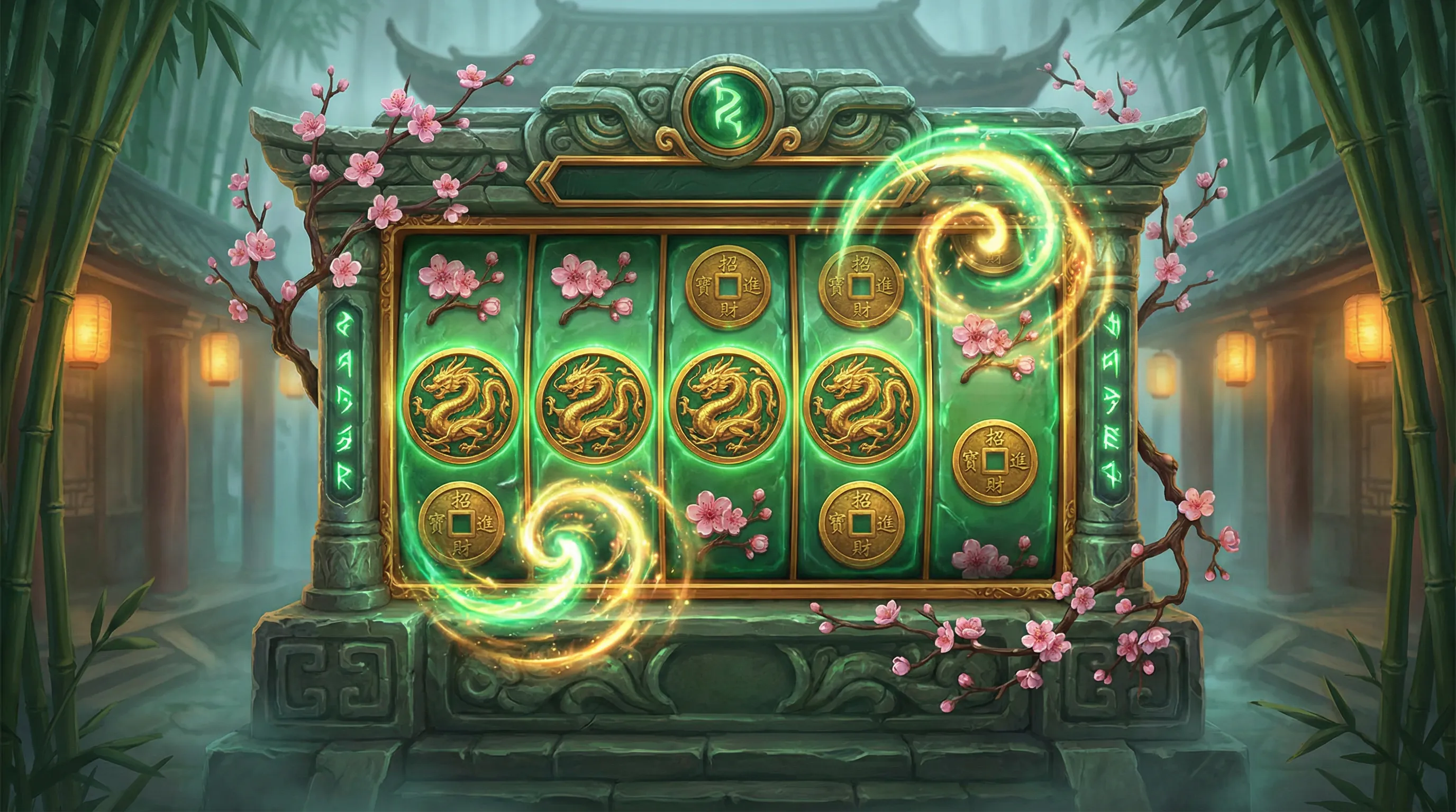 Caça-níqueis online com tema oriental no cncbet